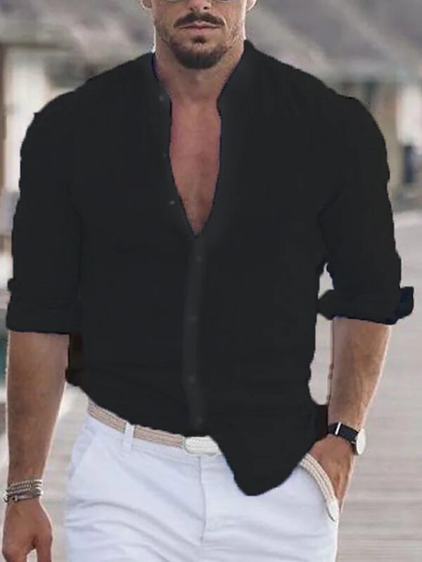 Jamie - la chemise en Lin stylée – Image 6
